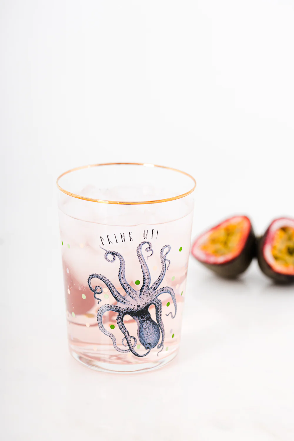 Yvonne Ellen Octopus Hi Ball Glass 55cl