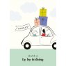 Call Me Frank Hoorah Tip Top Birthday Greetings Card
