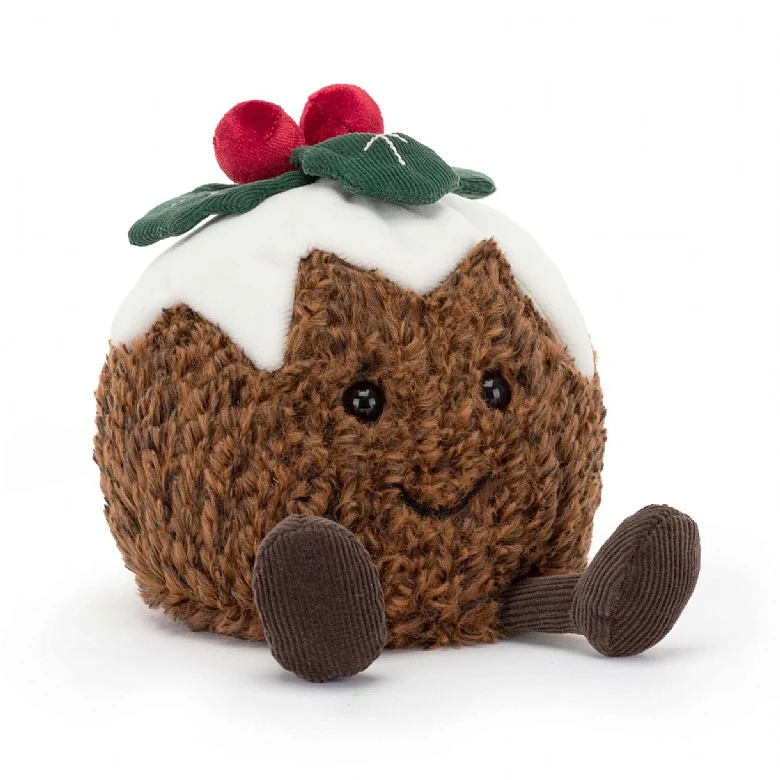 Jellycat Amuseable Christmas Pudding