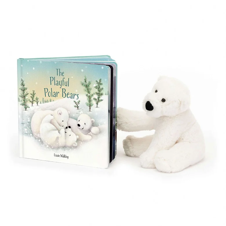Jellycat The Playful Polar Bears Book
