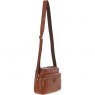 Ashwood Unisex Leather Body Bag Honey