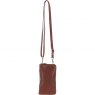 Ashwood Ladies Leather Phonebag/Purse Chestnut