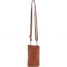 Ashwood Ladies Leather Phonebag/Purse Honey