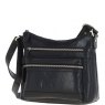 Ashwood Medium Leather Shoulder Bag Black