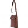 Ashwood Michigan Large Leather Flight Bag - Cognac