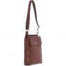 Ashwood Michigan Large Leather Flight Bag - Cognac