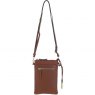 Ashwood Leather Crossbody Smart Phone Bag - Tan