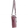 Ashwood Leather Crossbody Smart Phone Bag - Wine
