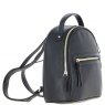 Ashwood Small Leather Backpack - Black