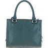 Ashwood Three Section Leather Tote Shoulder Bag - Green