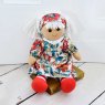 Powell Craft Rag Doll with Floral Garden Dress