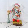 Powell Craft Rag Doll with Floral Garden Dress