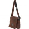 Ashwood Leather Peter Messenger Bag Oily Brown