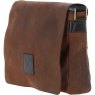 Ashwood Leather Peter Messenger Bag Oily Brown