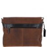 Ashwood Leather Peter Messenger Bag Oily Brown