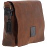Ashwood Leather Peter Messenger Bag Oily Brown