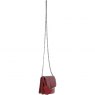 Ashwood Vintage Mini Leather Cross Body Bag With Chain Strap Red