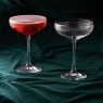 Dartington Crystal Gatsby Cocktail Saucer Pair