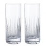 Dartington Crystal Limelight Mitre Highball Set of 2