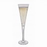 Dartington Crystal Sharon Champagne Flute Set of 2