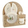 Peter Rabbit Christmas Dinner Set