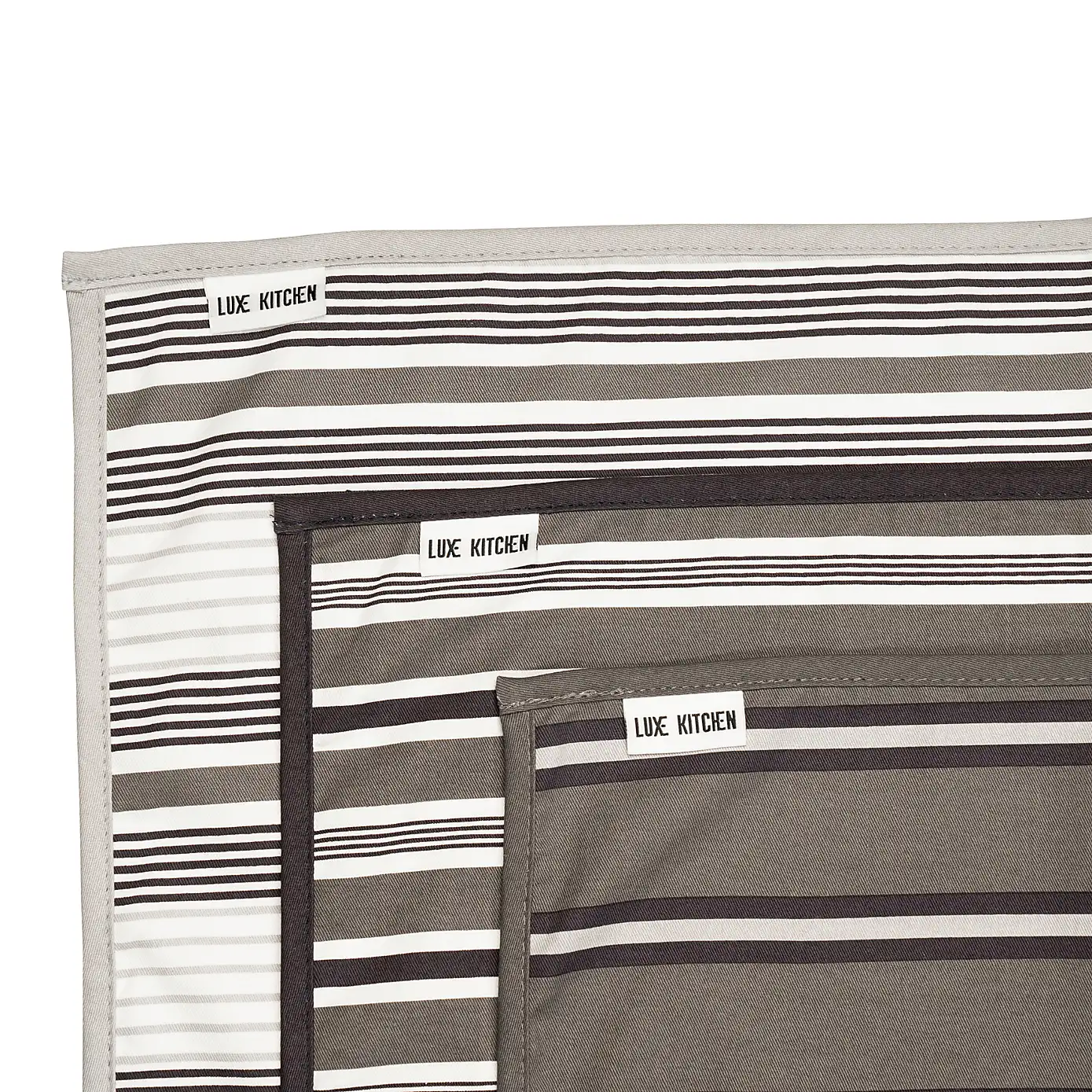 Luxe Kitchen Set of 3 Tea Towels