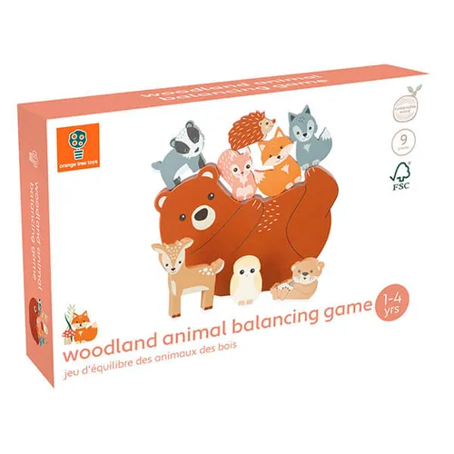 Orange Tree Toys Woodland Animal Balancing Game