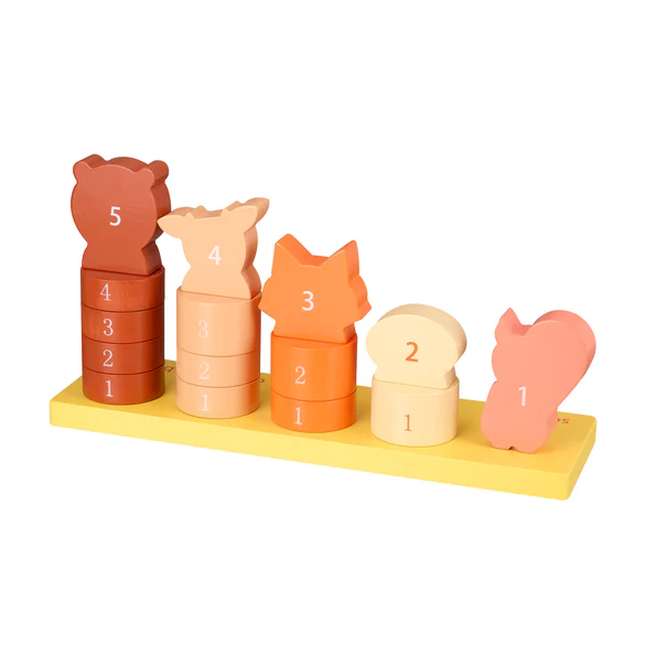 Orange Tree Toys Woodland Animal Counting Game