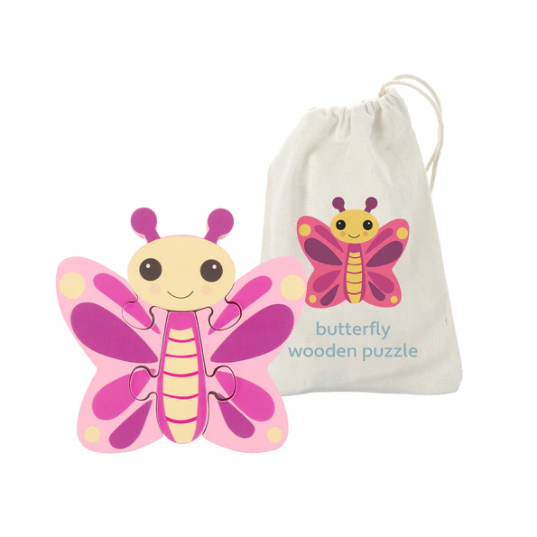 Orange Tree Toys Butterfly Wooden Puzzle