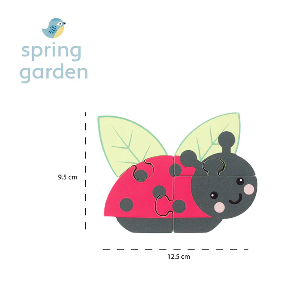 Orange Tree Toys Ladybird Wooden Puzzle