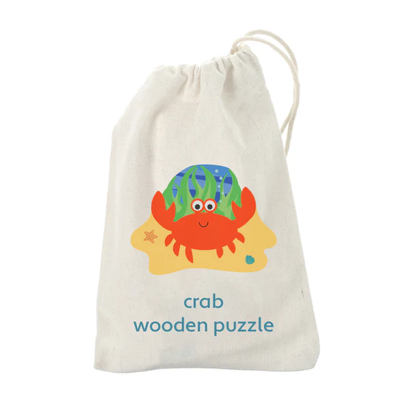 Orange Tree Toys Crab Wooden Puzzle