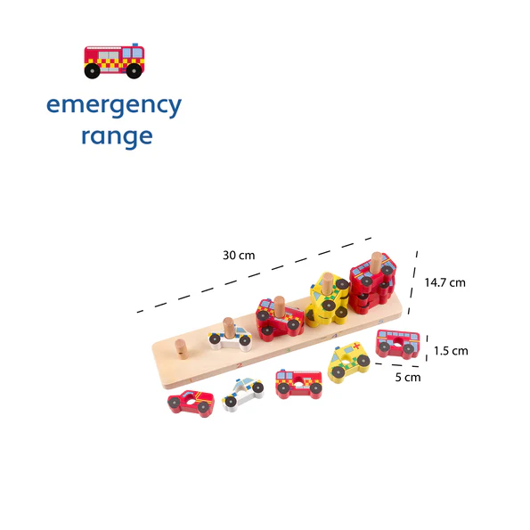 Orange Tree Toys Emergency Services Counting Game