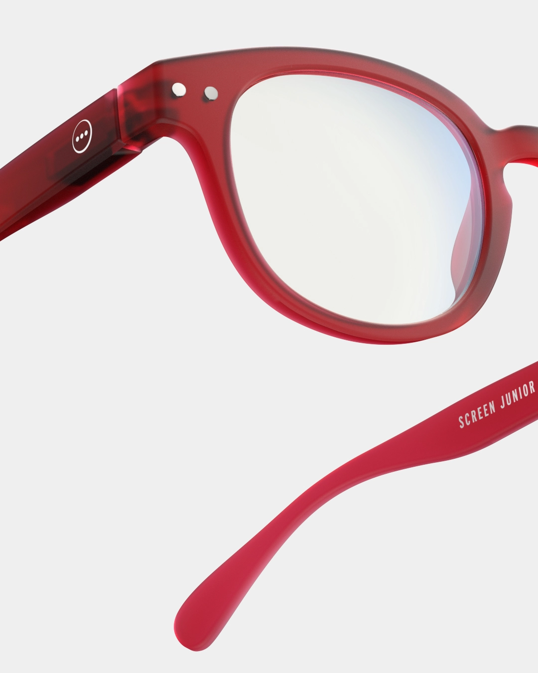 IZIPIZI Junior #C Red Crystal Screen Glasses