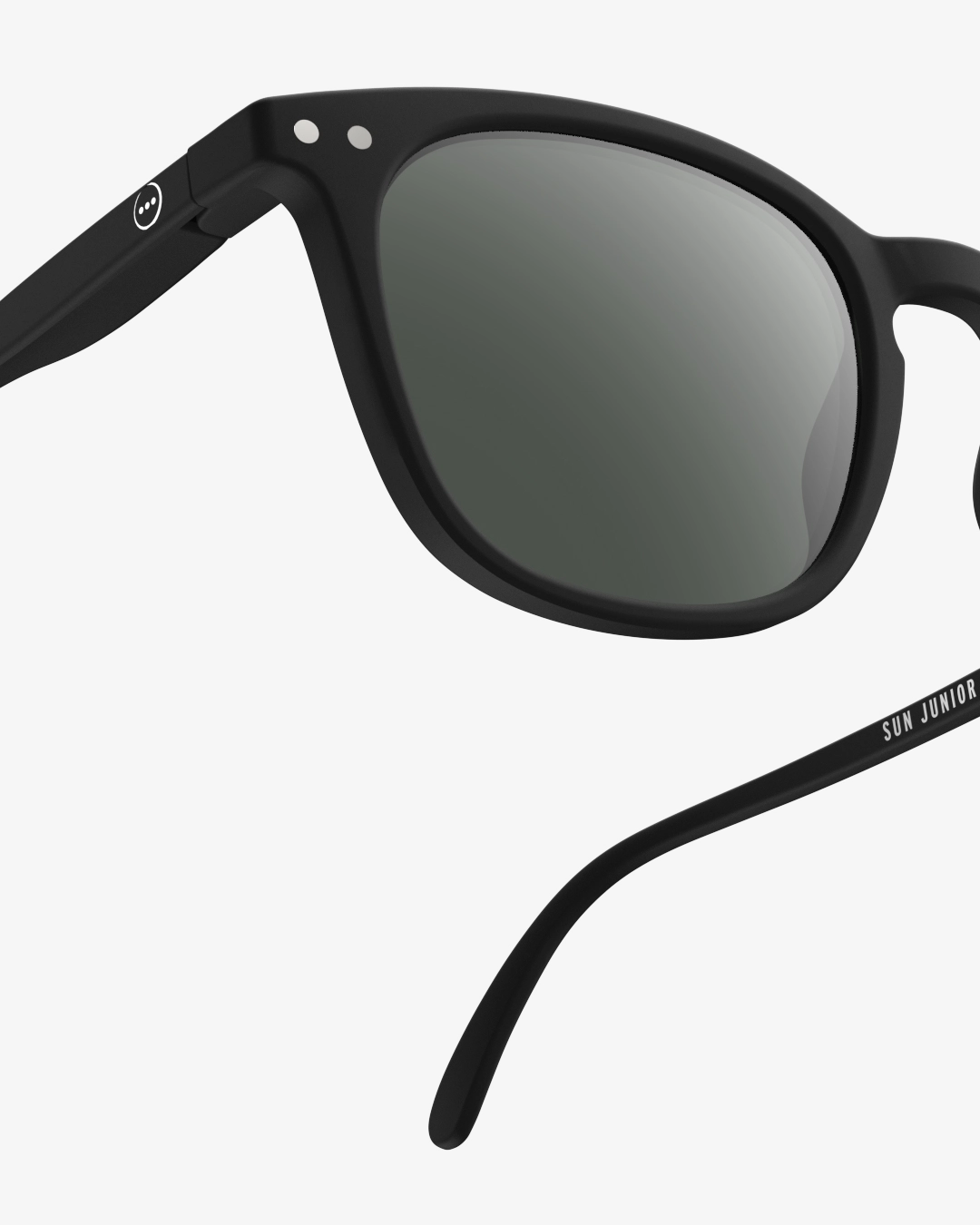 IZIPIZI Junior #E Black Sunglasses