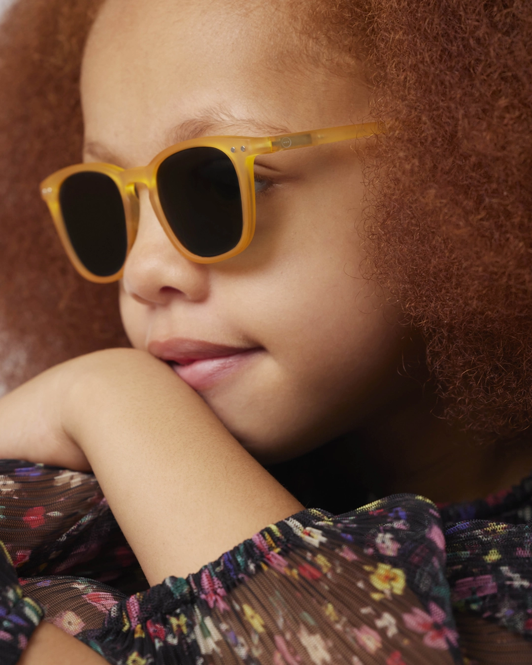 IZIPIZI Junior #E Yellow Honey Sunglasses