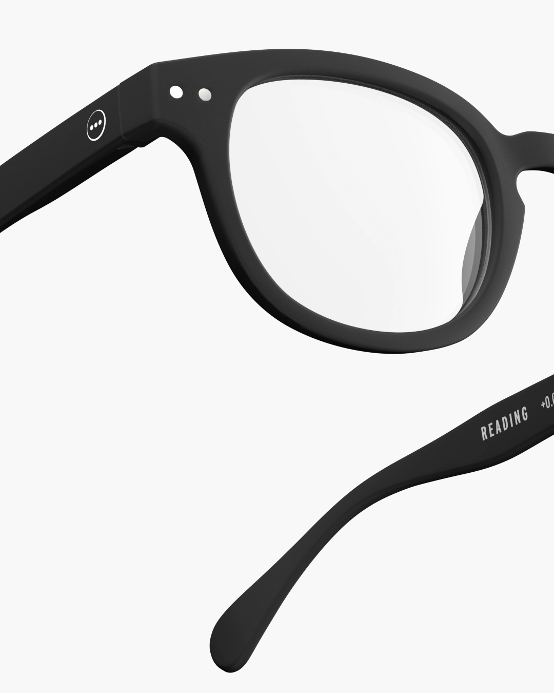 IZIPIZI #C Black Reading Glasses