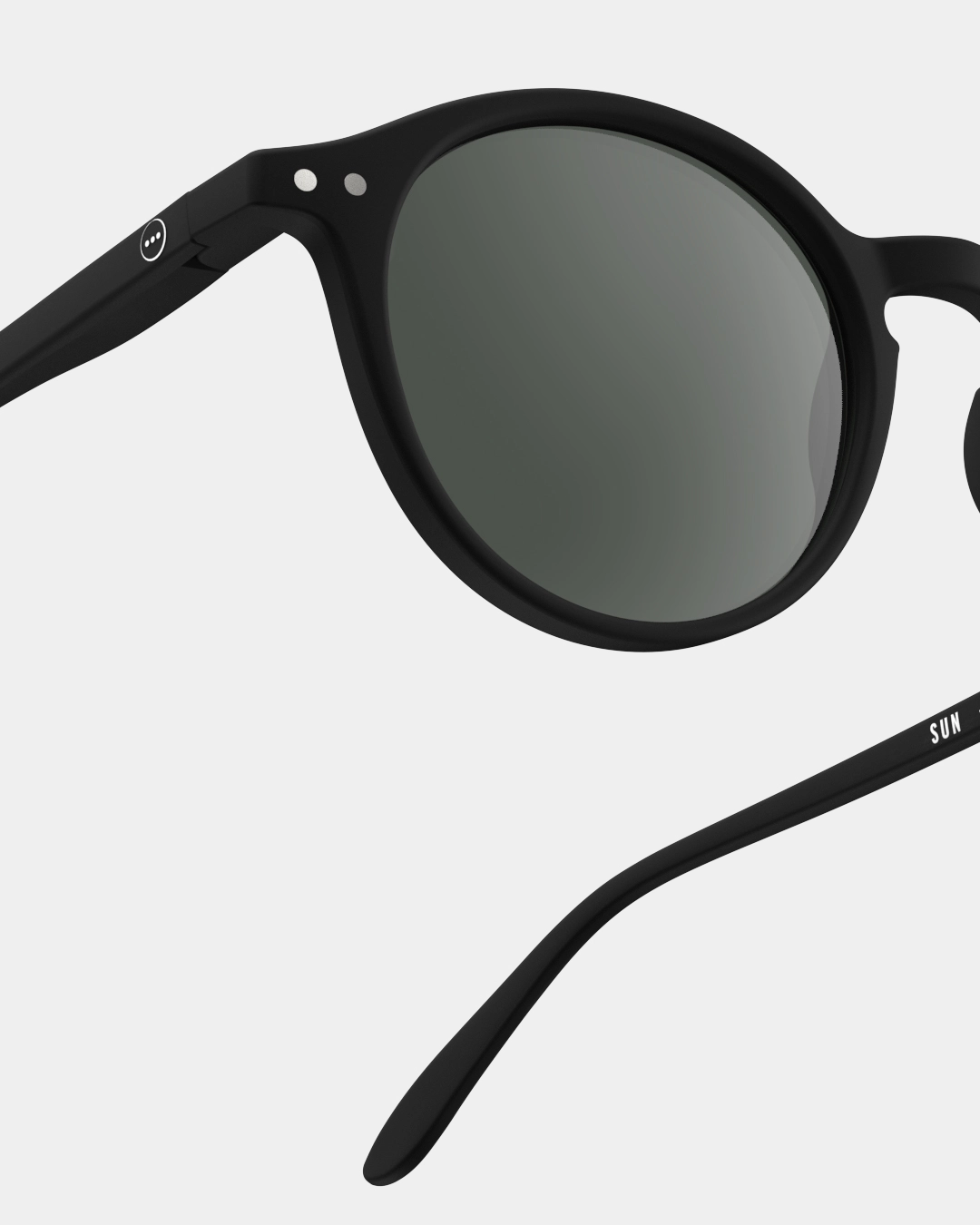 IZIPIZI #D Black Reading Sunglasses