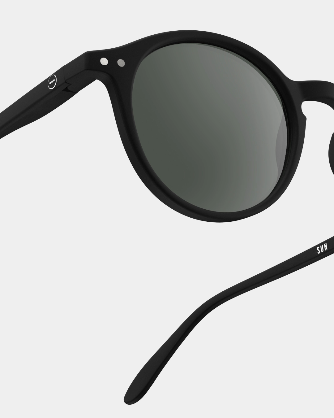 IZIPIZI #D Black Sunglasses