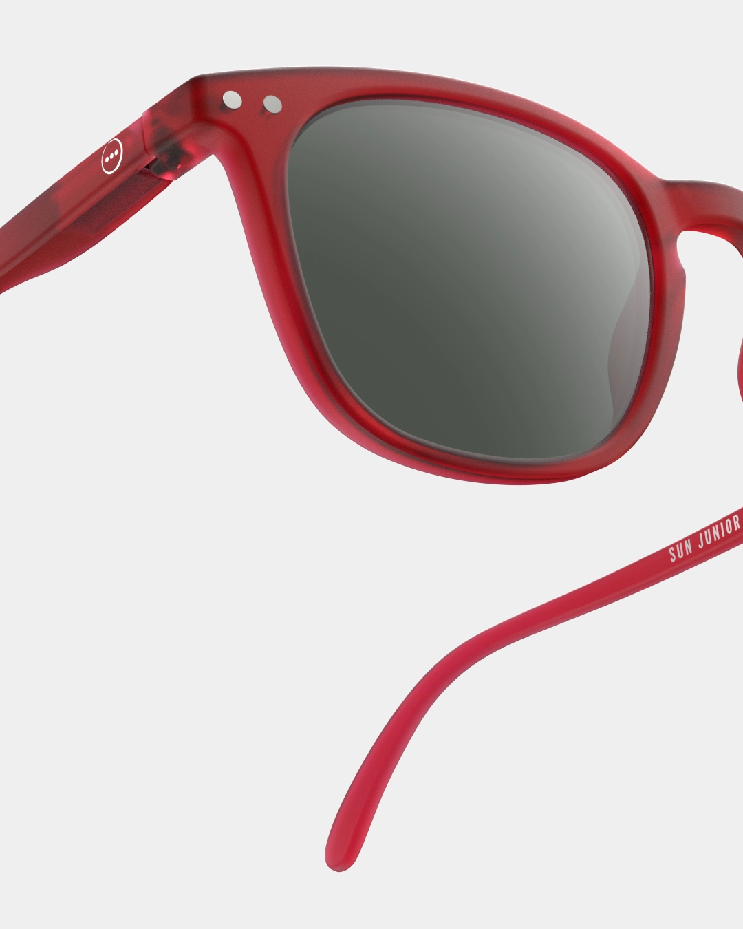 IZIPIZI Junior #E Red Crystal Sunglasses 0 (NO CORRECTION)