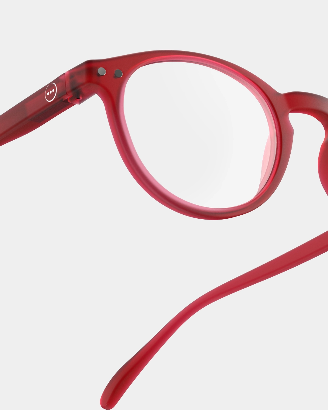 IZIPIZI #A Red Crystal Reading Glasses