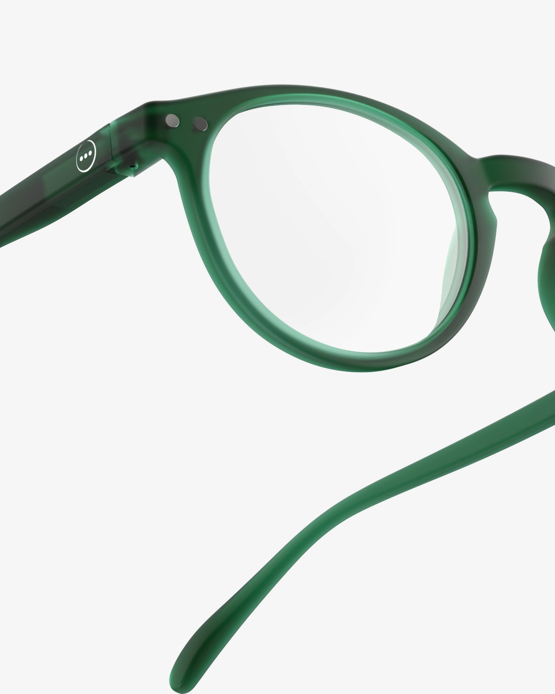 IZIPIZI #A Green Crystal Reading Glasses