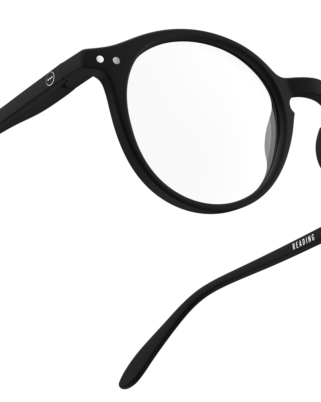 IZIPIZI #D Black Reading Glasses