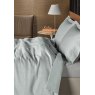 Design Port Linen Leaf Duck Egg Duvet Cover Set