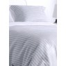 Design Port Stripe Silver Duvet Cover Set