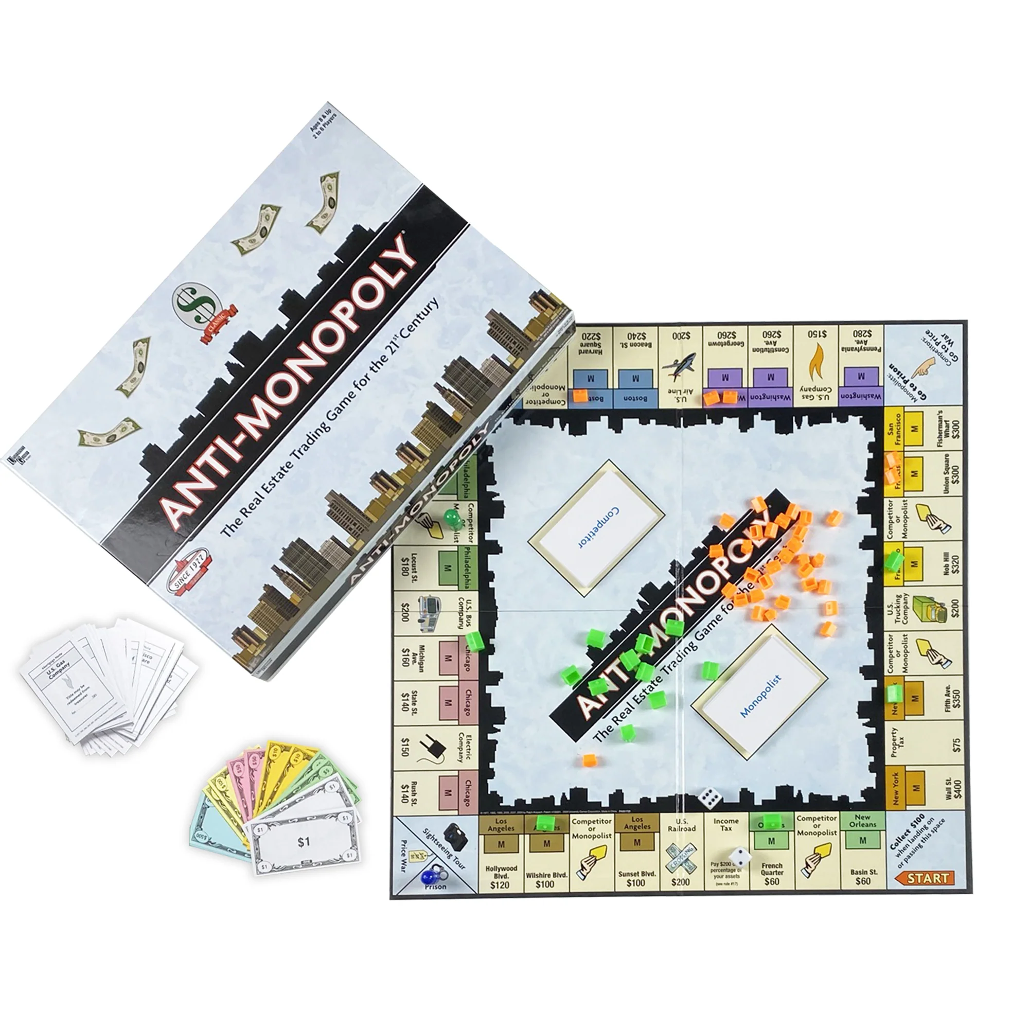 Anti Monopoly Board Game