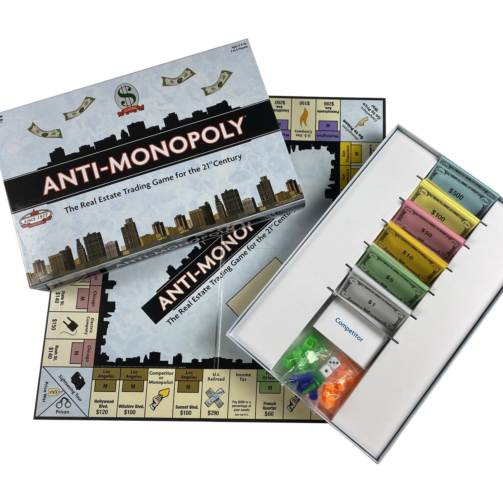 Anti Monopoly Board Game