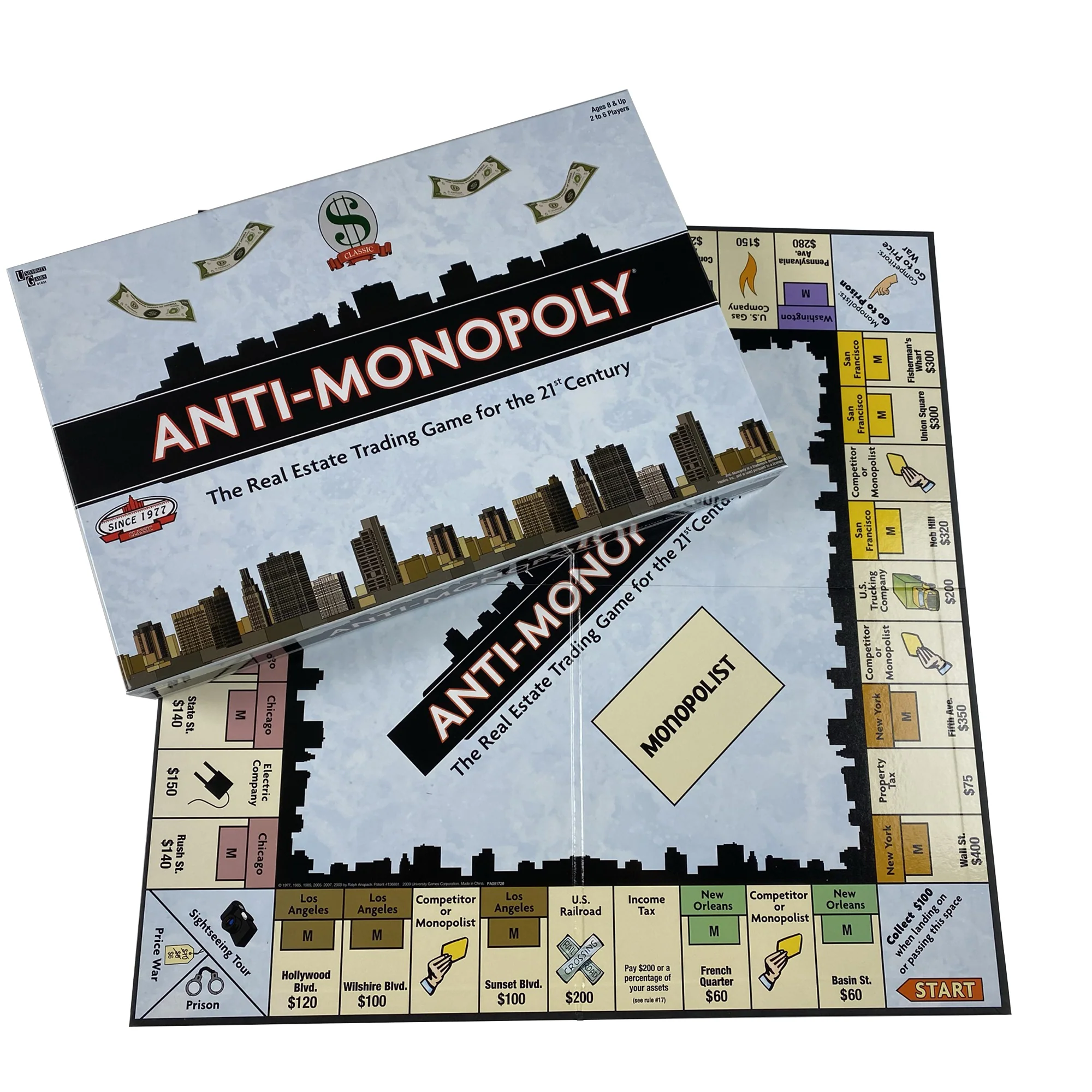 Anti Monopoly Board Game