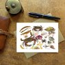 Wildlife by Mouse Velvet Crab & Other Rockpool Creatures Card