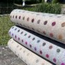 Portmeirion Multi Spot Merino Wool Throw - Grey Multicolour