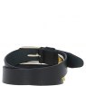 Ashwood Leather Ladies Leather Belt 3.5cm Black